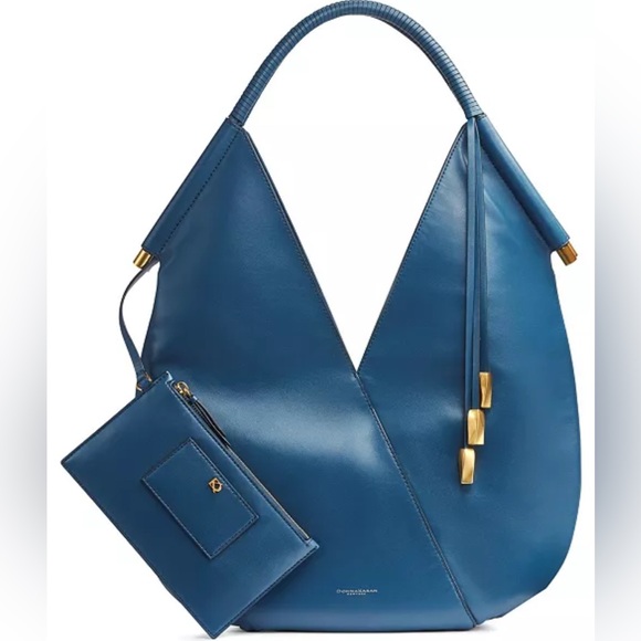 Donna Karan Handbags - Donna Karan Blue Leather Women's Bag Set